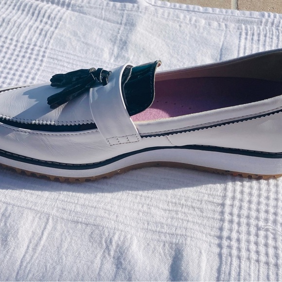 Foot Joy Sandy Woman’s Golf Spike-less loafer with Tassels - Picture 7 of 8